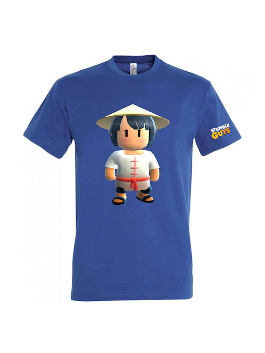 Kinder-T-Shirt Blau