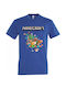 Kinder-T-Shirt Blau