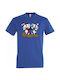 Kinder-T-Shirt Blau