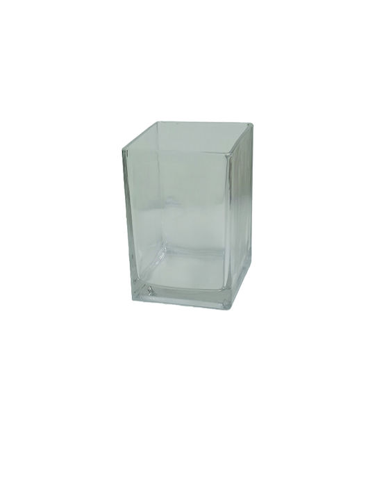 AGC Διακοσμητικό Βάζο Glas 10x20x20cm 1Stück