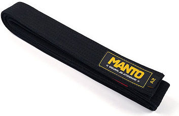 Manto Ζώνη Jiu-Jitsu Μαύρη