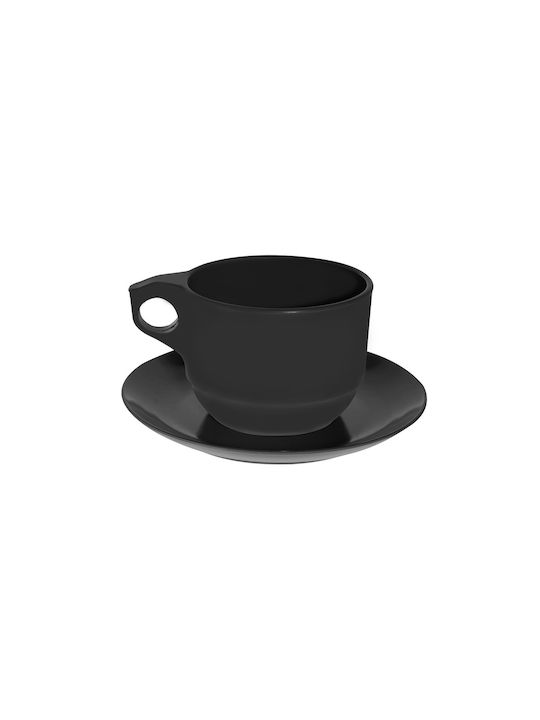 Evivak Cup Tea Porcelain Black 290ml