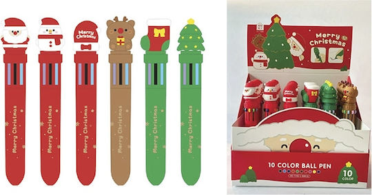 Total Gift Total Xmas Pix Ballpoint cu cerneală Multicolor