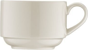 Bonna Set of Cups Coffee Porcelain White 6pcs