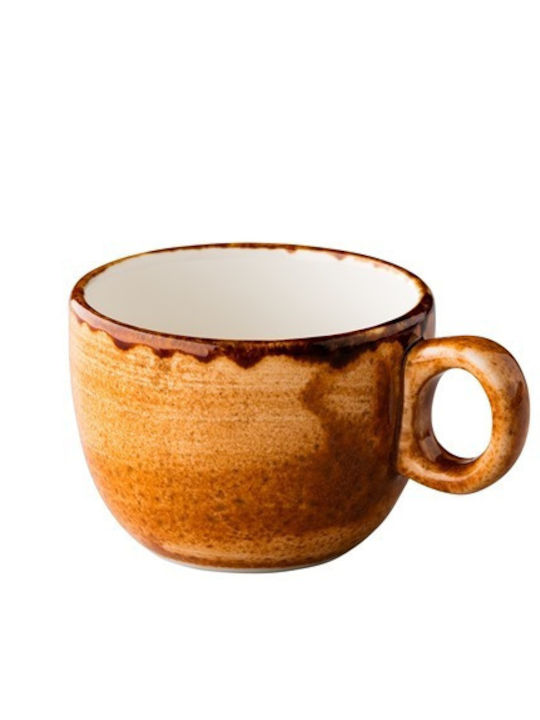 Stylepoint Tasse Kaffee aus Porzellan Orange