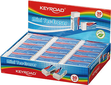Keyroad Gumă pentru Creion Tec 1buc Albă