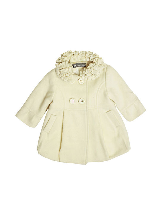 Alouette Kids Coat Ecru