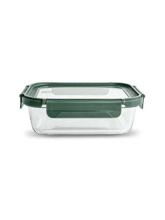 Iris Barcelona Glass Lunch Box Food container Green 1040ml