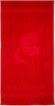 Karl Lagerfeld Red Beach Towel 170x88cm