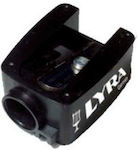 Lyra Plastic Pencil Sharpener Black