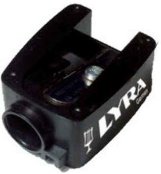 Lyra Plastic Sharpener Black