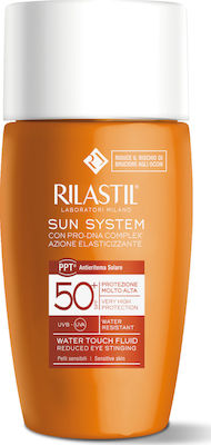 Rilastil Sun System Water Touch Fluid Sunscreen Lotion Face SPF50 50ml