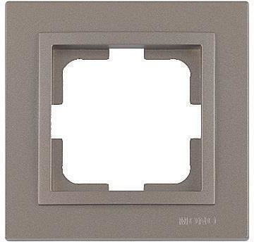 Mono Electric Switch Frame 1 Position in Gold Color 500-002336160