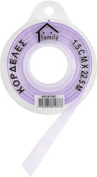 Cosmofan Satin Panglică Monocromie Violet 22.5m...
