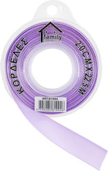 Cosmofan Satin Panglică Monocromie Violet 22.5m...