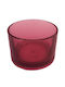 Caspari Bol Decorativ Sticlă Violet 1buc