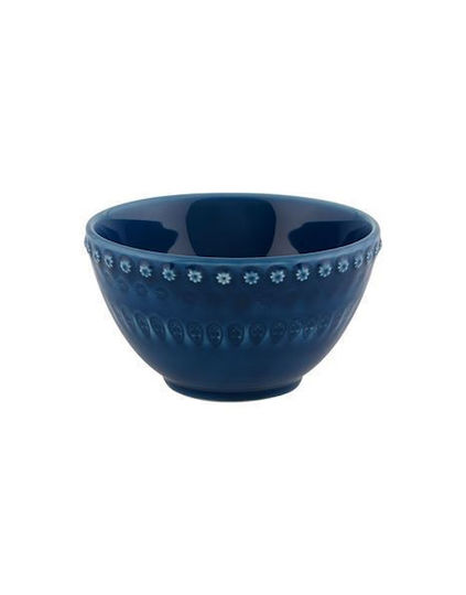 Bordallo Pinheiro Dekorative Schüssel Glas Blau 1Stück