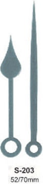 Art & Colour Mecanism de ceas în Gray Culoare