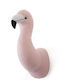 Childhome Kinder Dekorative Tierbüste Tiere Rosa aus Stoff 15x28x36εκ.