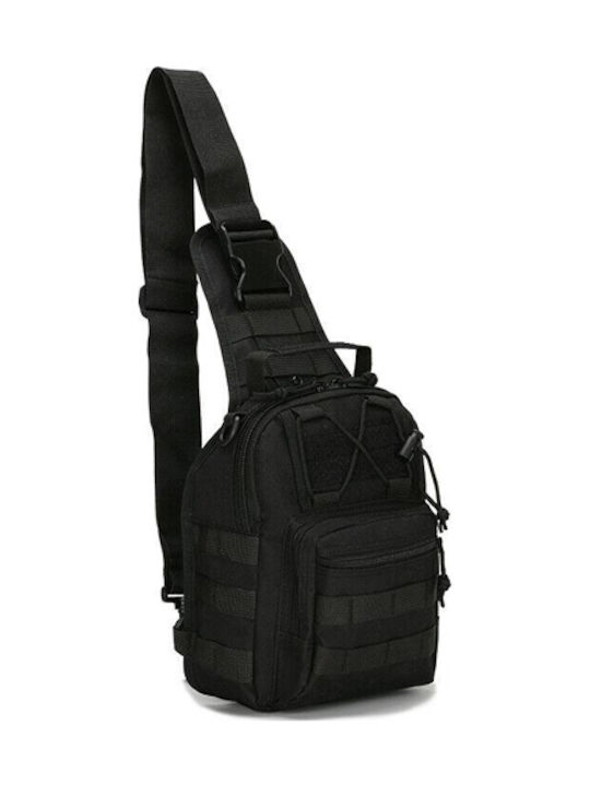 Silver Knight - Bags Ανδρική Τσάντα Στήθους Μαύρη Silver Knight - Bags Ανδρική Τσάντα Στήθους Μαύρη