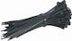 Bostik Den Braven Plastic Cable Ties 140mmx3.6mm In Black Colour 100 Pieces 06300