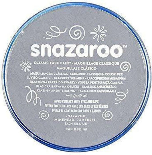 Classic Carnival Face Painting 18ml Gray