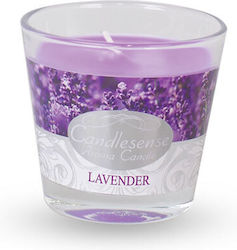 Zniczplast Aromatic Candle in a Lavender Jar