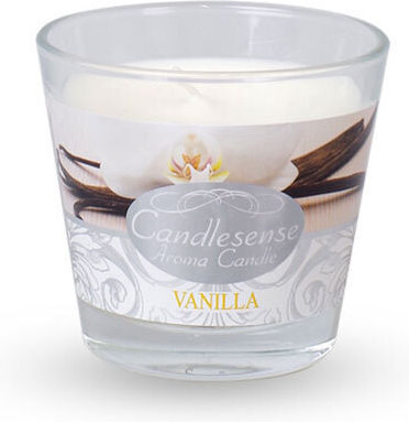 Zniczplast Aromatic Candle in Jar Vanilla 4 Pieces
