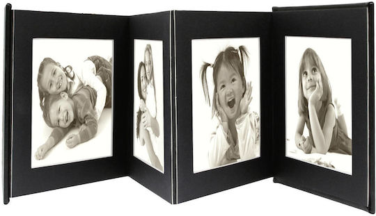 Deknudt Fotoalben Leporello Schwarz A66DC2 8x13cm Deknudt Fotoalben Leporello Schwarz A66DC2 8x13cm