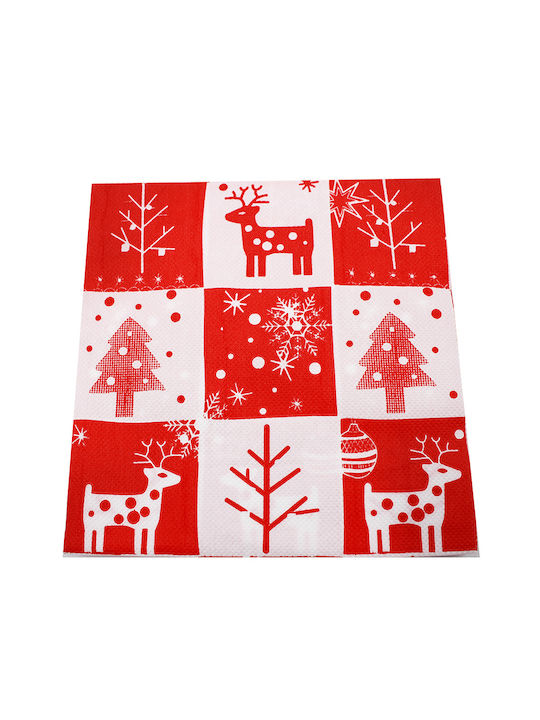 Set Weihnachts-Papierservietten B33xL33cm. 20Stück