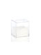 Andrea House Държач за кърпички Пластмасова Прозрачна 13x15x13см BA10068