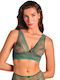 Lida Women's Bralette Bra Green