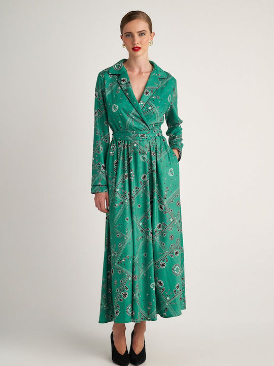 Hemithea Maxi Rochie Verde