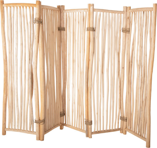 HomeMarkt Zendor Διακοσμητικό Παραβάν Ξύλινο 275x180cm