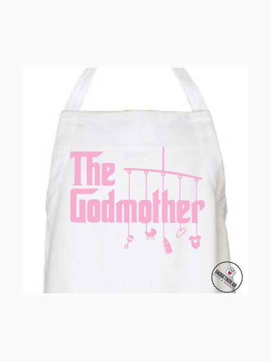 The Godmother apron - White