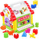 Hola Toys Shape Sorting Toy Interactive Educational House with Sounds for 18++ Months