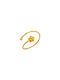 Gold Kids Ring with Design Flowers 14K DXT0175