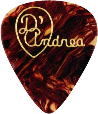 D'Andrea Πένα Κιθάρας Classic Celluloid Medium Heavy Shell 351 Συσκευασία 1τμχ