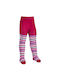 Kids Tights Striped fuchsia