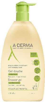 A-Derma Ultra Rich Shower Gel with Soothing Oatmeal 750ml