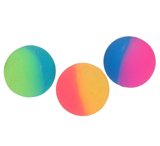 Kids Crazy Ball Multicolour 3cm (Various Designs) 1pc