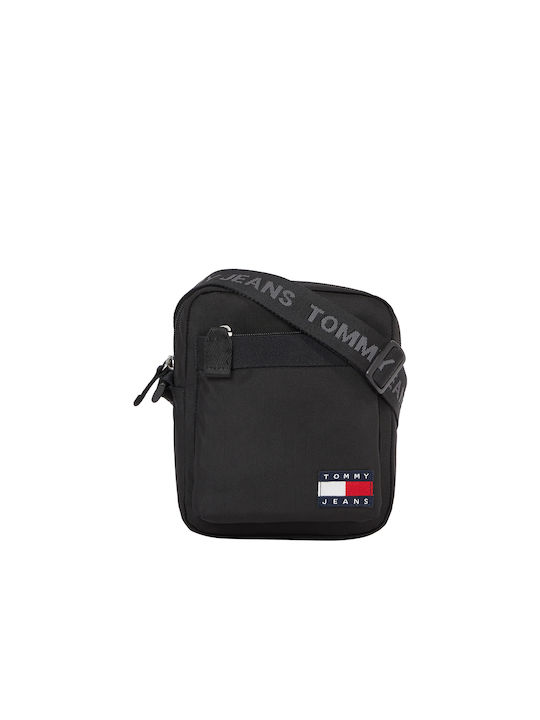 Tommy Hilfiger Geantă pentru bărbați Umăr / Crossbody Neagră