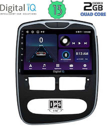 Digital IQ Car-Audiosystem für Renault Clio 2012-2015 (Bluetooth/USB/AUX/WiFi/GPS) mit Touchscreen 10"
