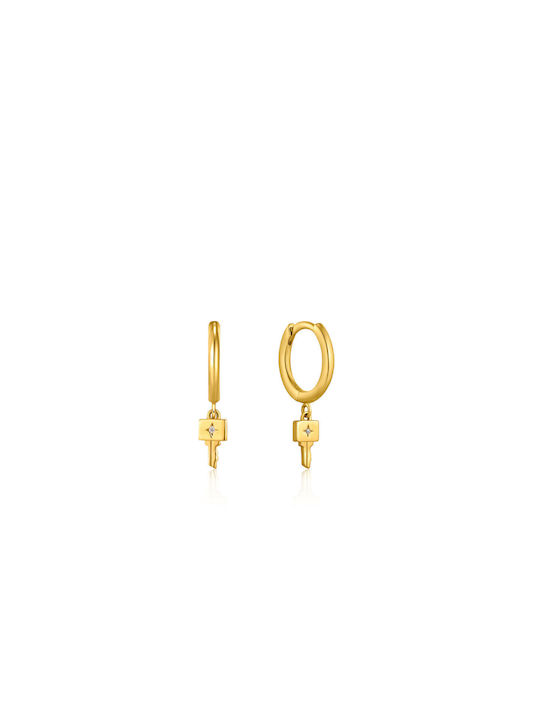 Ania Haie Earrings made of Silver Gold Plated