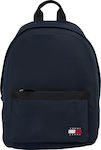 Tommy Hilfiger Σχολική Τσάντα Πλάτης Γυμνασίου - Λυκείου σε Μπλε χρώμα