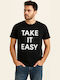 T-shirt Μαύρο