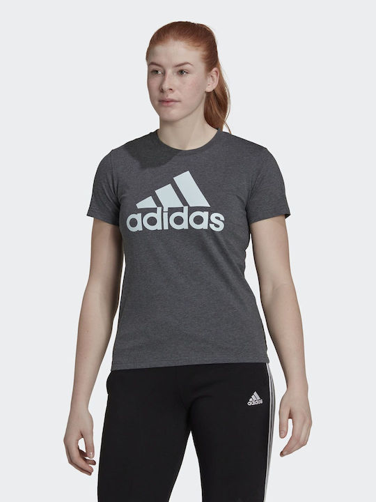 Adidas T Bărbați T-shirt Sportiv cu Mânecă Scurtă Negru