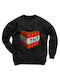 Kinder Sweatshirt Schwarz