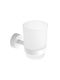 Kapitan Wall-mounted Cup Holder Glass White
