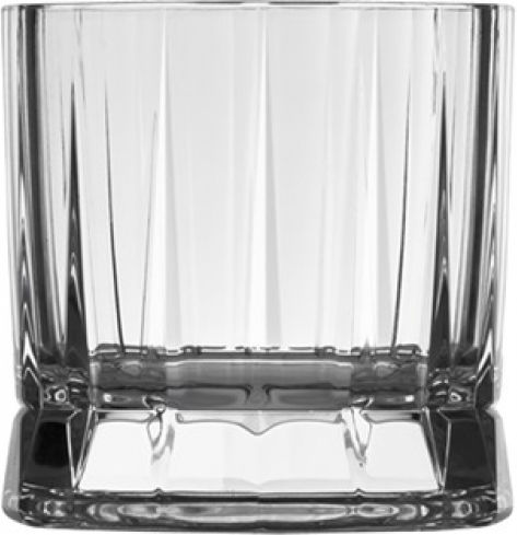 e-exoplismos Low 33cl Whiskey Glass Set made of Crystal in Pink Colour 330ml 24 Pieces